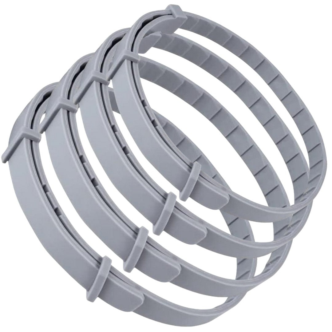 Up to 10Pcs PawfectFriend Long-Lasting Dog Collars – Plant-Based Formula, Adjustable & Waterproof 