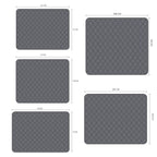 PawfectFriend Waterproof Dog Bed Cover & Pet Blanket Grey Washable Furniture Protector for Couch Sofa Bed Multiple Sizes 